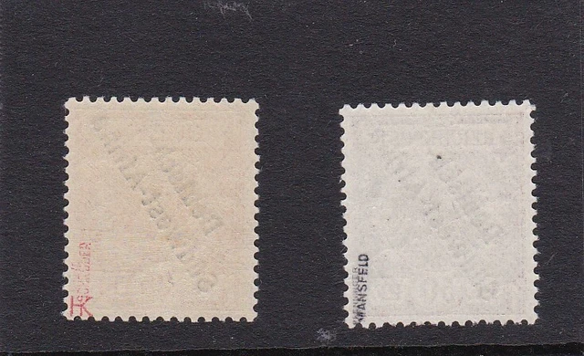 DSWA: MiNr. I und II, postfrisch einwandfrei, BPP Attest 2