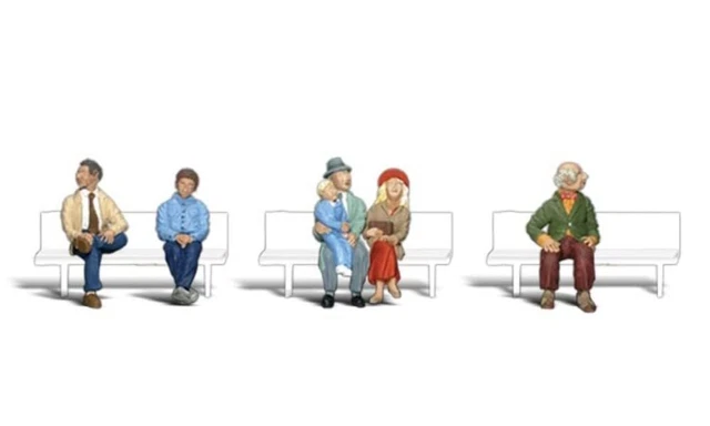 Woodland Scenics Passengers O Scale (US IMPORT)