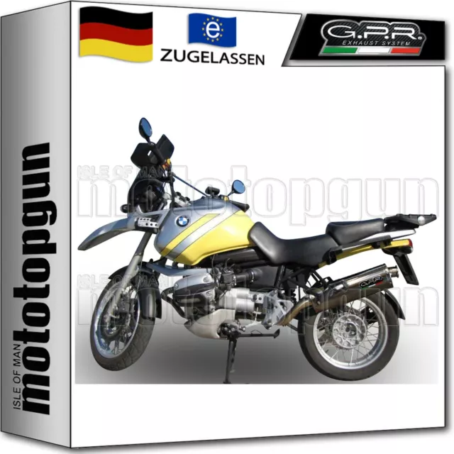 Gpr Auspuff Abe Trioval Bmw R 1100 Gs 1994 94 1995 95 1996 96 1997 97 1998 98