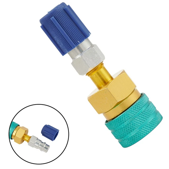 R1234YF À R134A Coupleur Rapide 1 X Accessoires Adaptateur for Voiture