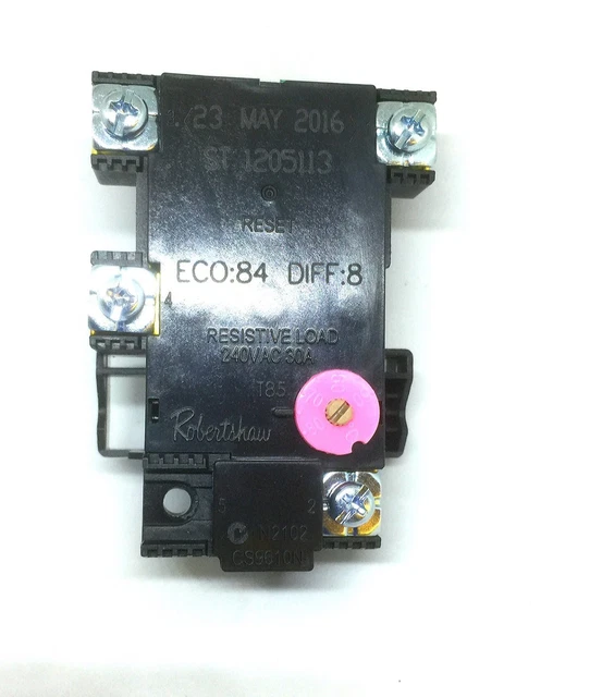 GENUINE ELECTRIC HOT Water Heater Thermostat Robertshaw ST12-80 RHEEM DUX  0792 $34.90 - PicClick AU