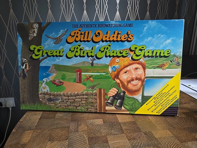 Bill Racing Game RARE VINTAGE BILL Oddie’s Great Bird Race Game £5.00 - PicClick UK