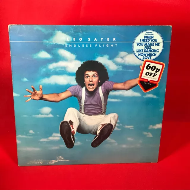LEO SAYER Endless Flight 1976 UK vinyl LP + INNER When I Need You Reflections R