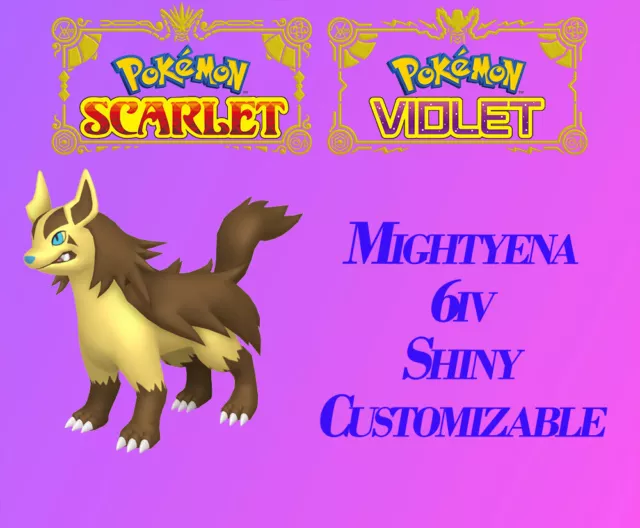 TOXEL POKEMON SCARLET VIOLET ✨ SHINY EGG 6 IV ✨ CUSTOM AVAILABLE ✨