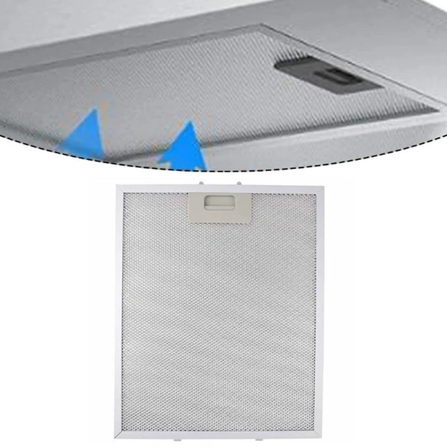 METAL MESH COOKER Hood Grease Filter Extractor Fan Filter Restaurant ...