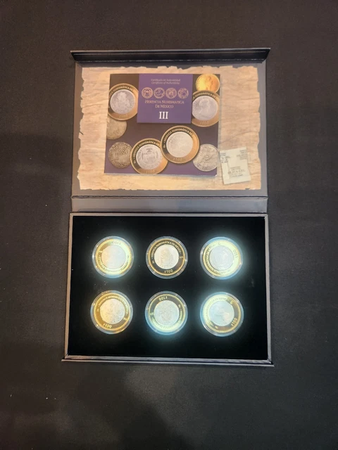 Herencia numismática de México: Serie III. UNC