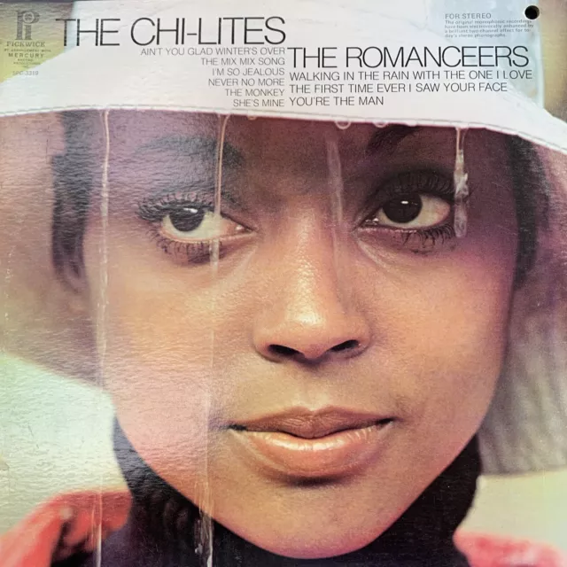 The Chi - Lites Vinyl Record Album The Romancers Import