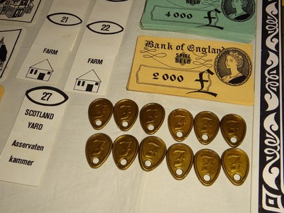 Die Gentlemen bitten zur Kasse, Brettspiel, Schmidt Spiel 1966 3