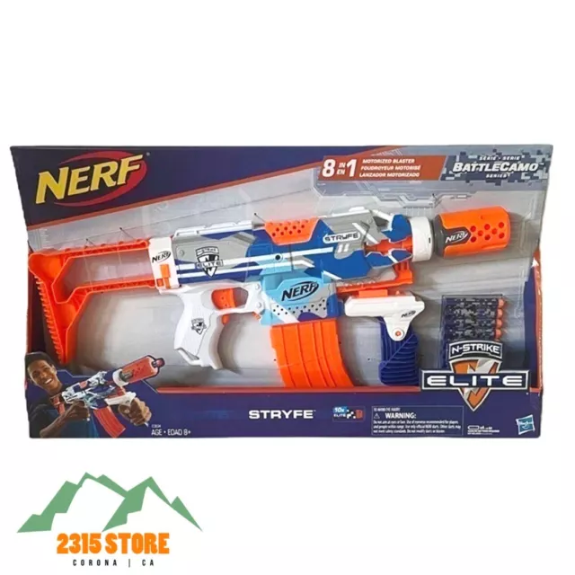 Nerf Rare BattleCamo Series Stryfe Exclusive Version 8 in 1. BRAND NEW