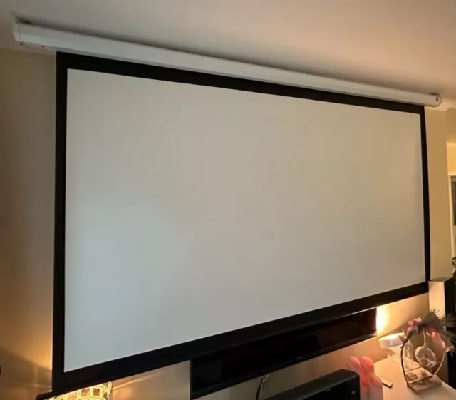 elektrische beamer leinwand