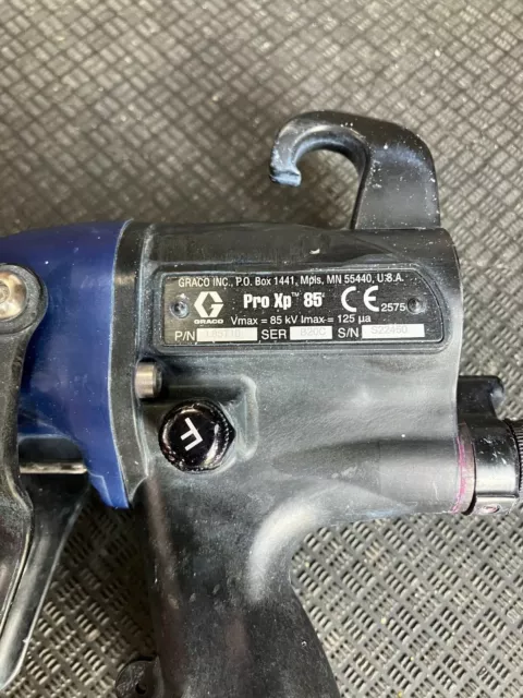 Graco Pro XP 85  electrostatic spray gun, 85 KV, 1.5mm 24N477 nozzle 2