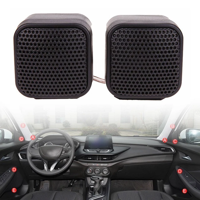 Exceptional Performance Car Audio Tweeter 500W Power Crystal Clear Audio