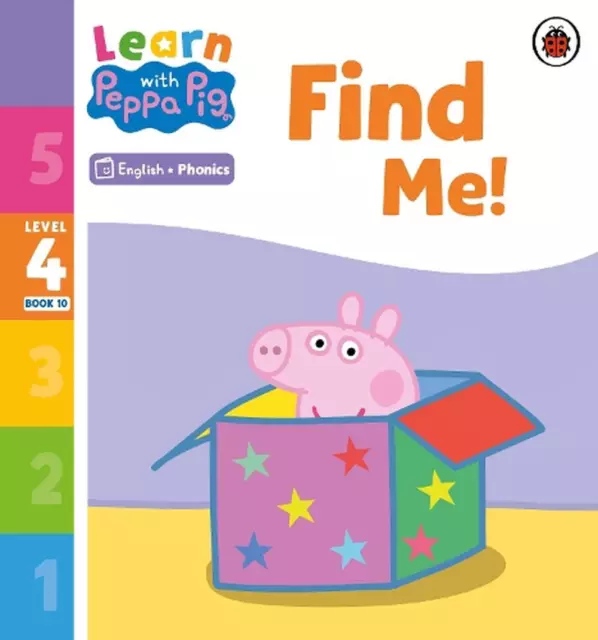 Learn with Peppa Phonics Level 4 Book 10 Find Me! (Phonics Reader) by Peppa Pig