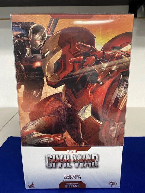 Hot Toys CIVIL WAR IRON MAN Mark XLVI 46 MMS353-D16 DIECAST