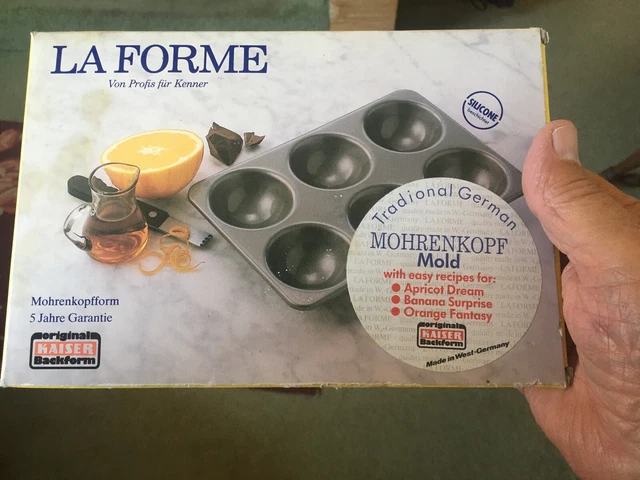 De Colección Kaiser La Forme Tradicional Alemán Mohrenkoff Molde Alemania Occidental Ropa de Caja