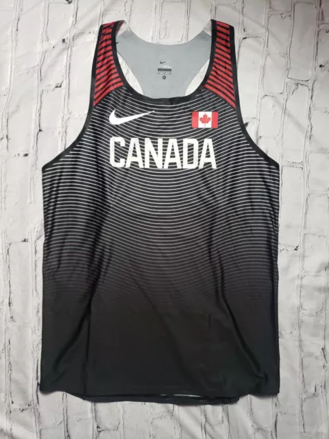 Nike Pro Elite Canada Tape Cut Singlet Olympics size XL Rare Track and Field