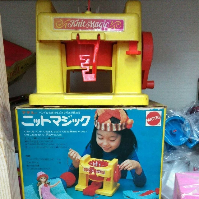 MATTEL KNIT MAGIC VINTAGE JAPAN 1970'Knitting machine Barbie 299.00