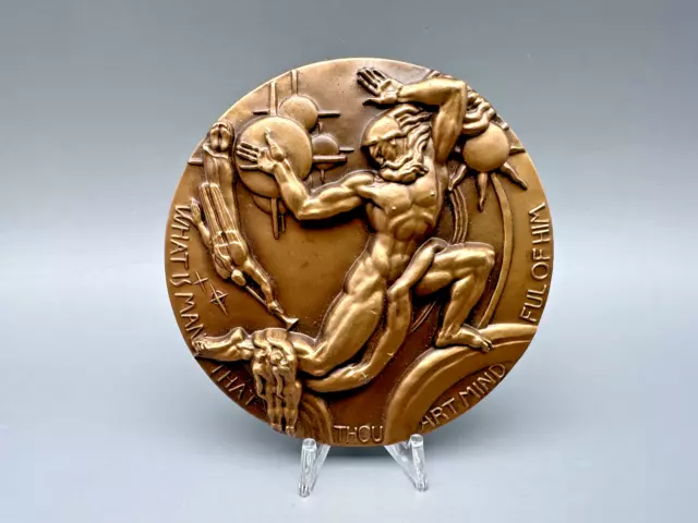 1957 Society Medalists 56th Issue Medallic Art Bronze 2 78 Medal Donald De Lue £33152 