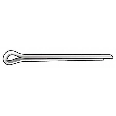 Zoro Select B39350.037.0250 Cotter Pin,Retaining,Ext. Prong,Pk245
