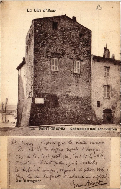 CPA AK St-TROPEZ Chateau du Bailli de Suffren (411462)