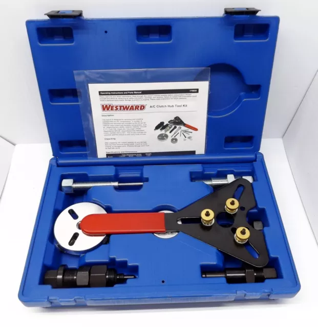 Westward 1Ymg5 A/C Clutch Tool Kit Installer/Remover