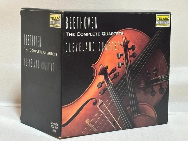 BEETHOVEN: THE COMPLETE Quartets by Cleveland Quartet 8 CD Set