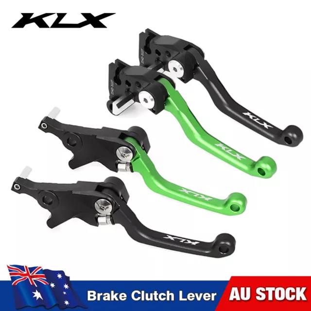 CNC Pivot Brake Clutch Lever For KAWASAKI KLX 250/S 250SF 230/R KLX300SM KLX150L