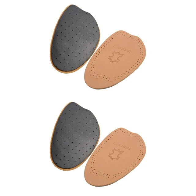 2 paia mezza soletta mezza imbottitura scarpe pad mezza taglia