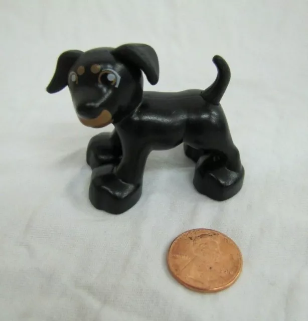 LEGO DUPLO BROWN PUPPY DOG PET w/ COLLAR for FARM FARMER House Animal Zoo  Doc £7.00 - PicClick UK