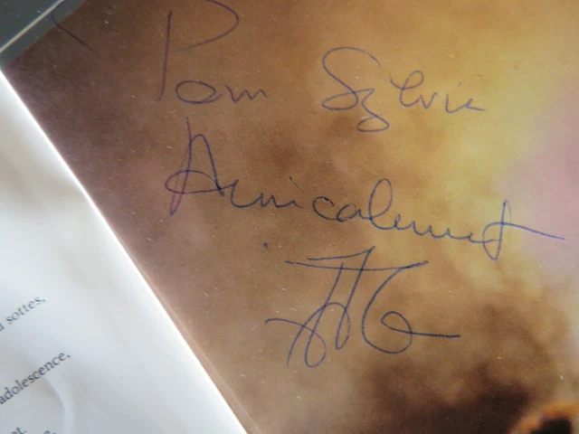 Jean-Jacques GOLDMAN - POSITIF  -  AUTOGRAPHE DEDICACE / EX