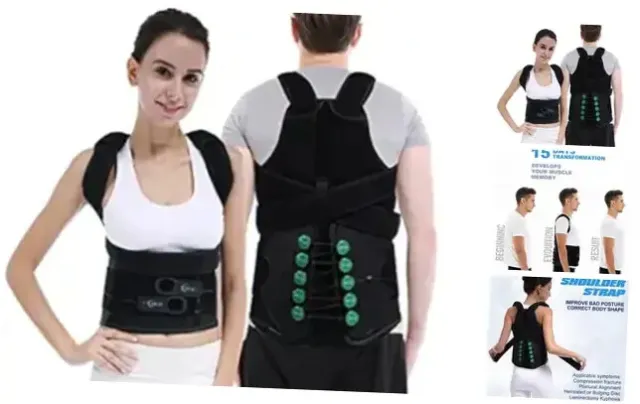 TLSO BACK BRACE-THORACIC Lumbo Sacral Orthosis Support Scoliosis  Brace,Universal $199.99 - PicClick