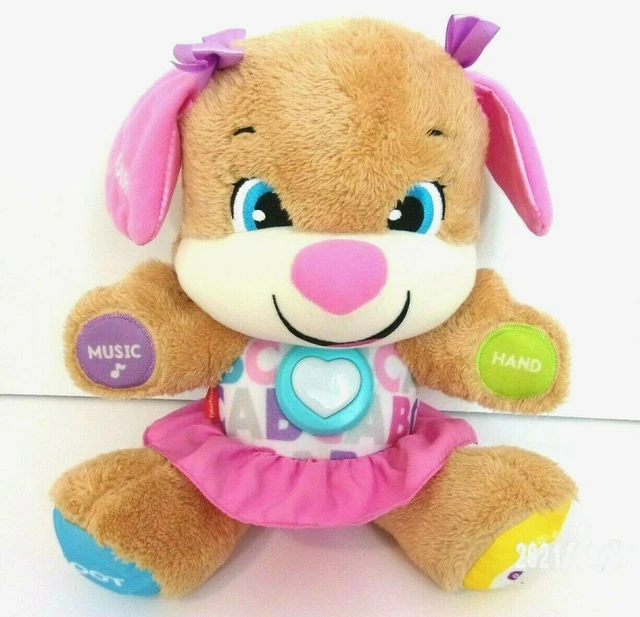 Fisher Price Plush Stuffed Toy Talking Puppy Smart Stages Laugh And Learn