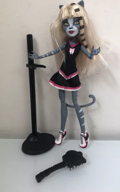 MONSTER HIGH FEARLEADING EXCLUSIVE CHEERLEADING WERECAT TWINS Meowlody ONLY