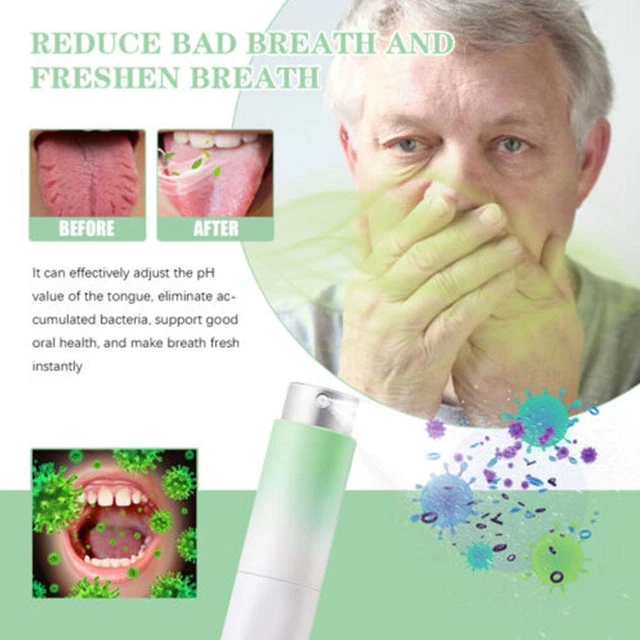 Probiotics Ora Spray Refrescante de Respiración Desodorante Portátil Spray n Breath ew, D1Q2