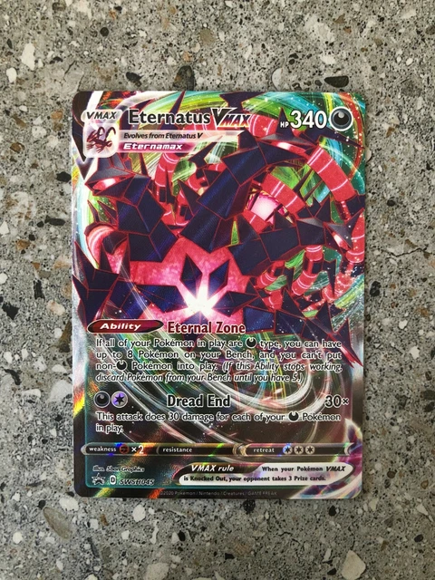 Pokémon TCG Eternatus VMAX Sword & Shield SWSH045 Holo Promo Promo