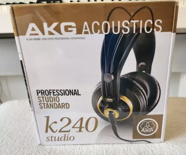 AKG Professional Semi-open-air monitor headphones K240 STUDIO - BRAND NEW SEALED