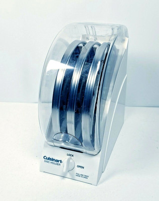 Cuisinart Disc Holder & 3 Disc Set DLC-837TX Medium, 842TX 2MM & 844TX 4MM