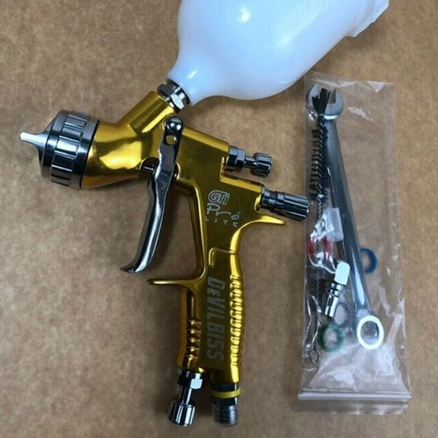 SPRAY GUN GTI Pro Lite Paint Gun Cars Painting Tools Pistol Paint £51.