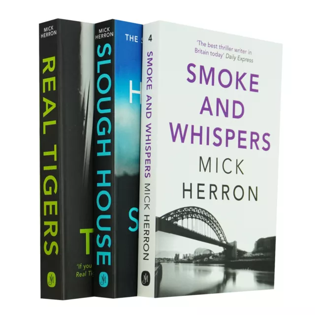 Slough House Series By Mick Herron 3 books collection Set - Fiction - Paperback