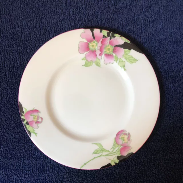 1930s Art Deco Royal Doulton Side Plate 7 Inch Tea Plate Pink "Rosea" V1486 