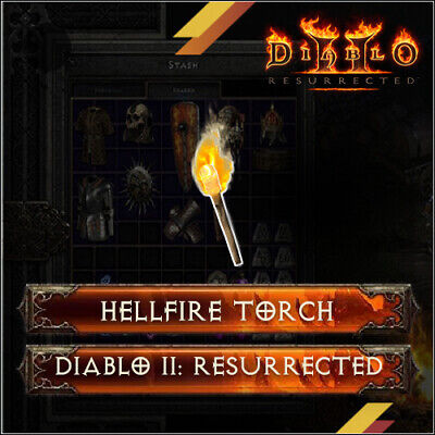 Нellfire Torch - Diablo 2 Resurrected D2r Diablo 2