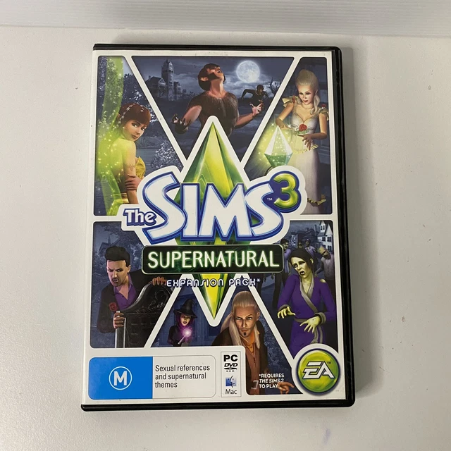 THE SIMS 3 Supernatural Expansion Pack PC VGC Free Tracked Postage $13. ...