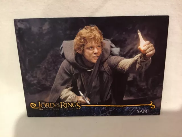 Lord Of The Rings The Return Of The King Topps Collector Card - R4 Sam