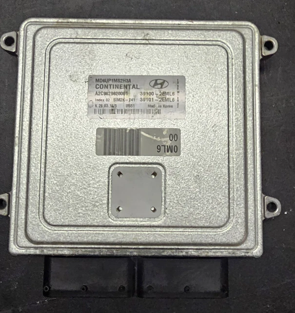 *SD+* 2014-2016 HYUNDAI Elantra ECU Engine Control Unit ecm computer ...