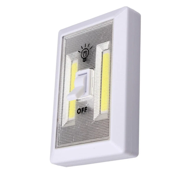 MINI LED LAMP Switch Wall Night Lights Battery Operated Garage