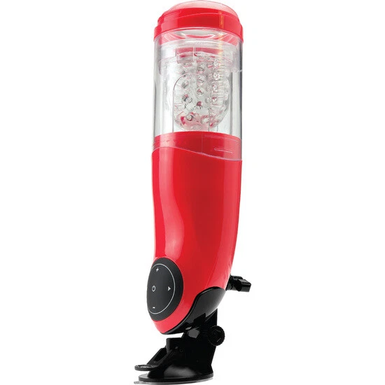Pdx Mega Bator Usb Masturbador Masculino Boca Rojo