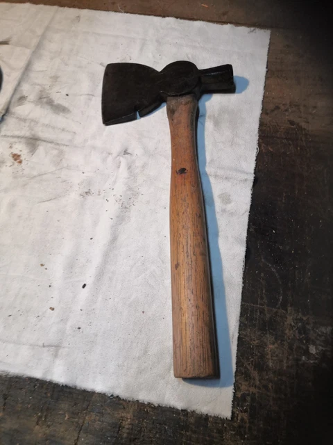 Ancienne Hache Forgée Signée BÔNE N°26 | Outil Du 19e Siècle France