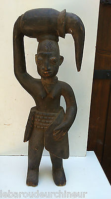 Statue " Yourouba " Nigéria. Africa Nigeria Yoruba