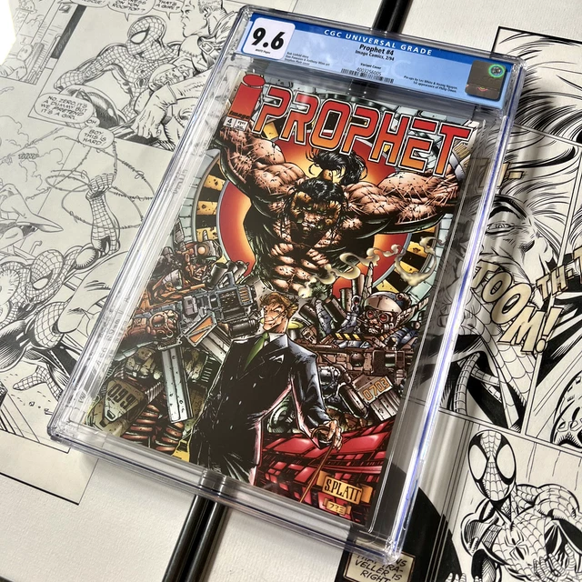 Prophet #4 CGC 9.6 WP | Variant Cover | Stephen Platt Art | Image Comics 1994
