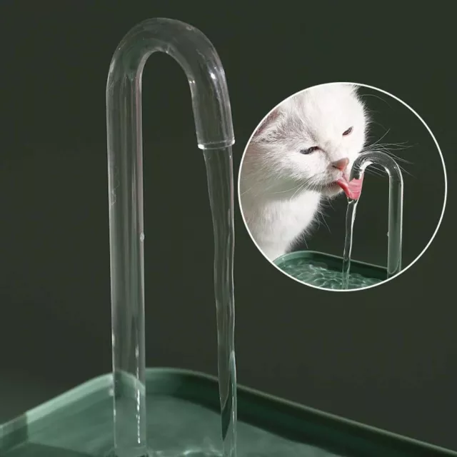 Cat Water Filter Pet Drink Bowl Pet Drinking Dispenser Cat Water Fountain 3